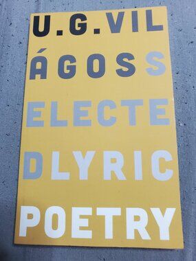 Selected Lyric Poetry by U.G. Vil?gos (English) Paperback Book